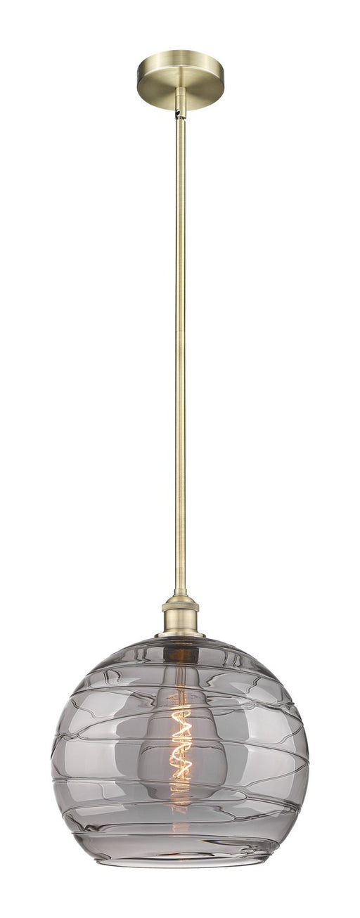 Innovations - 616-1S-AB-G1213-14SM - One Light Pendant - Edison - Antique Brass