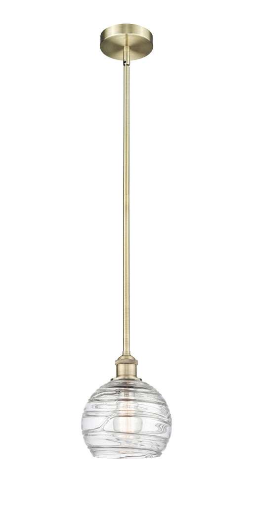 Innovations - 616-1S-AB-G1213-8 - One Light Mini Pendant - Edison - Antique Brass