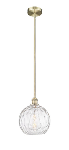 Edison One Light Mini Pendant Antique Brass