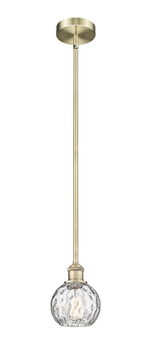 Edison One Light Mini Pendant Antique Brass