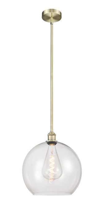 Innovations - 616-1S-AB-G122-14 - One Light Pendant - Edison - Antique Brass