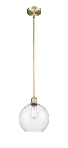 Edison One Light Mini Pendant Antique Brass
