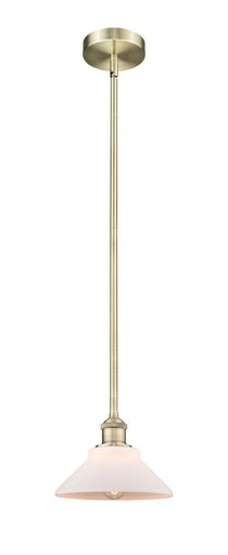 Edison One Light Mini Pendant Antique Brass