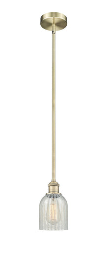 Edison One Light Mini Pendant Antique Brass