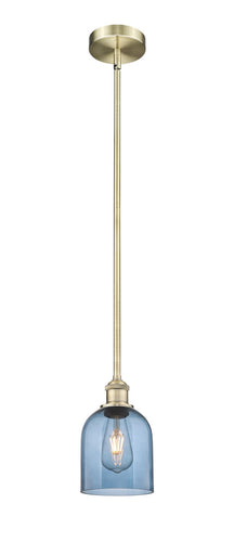 Edison One Light Mini Pendant Antique Brass
