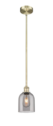 Edison One Light Mini Pendant Antique Brass