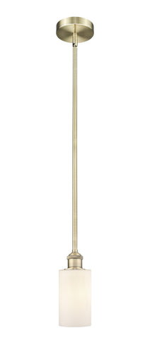 Edison One Light Mini Pendant Antique Brass