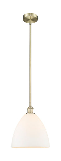Edison One Light Mini Pendant Antique Brass