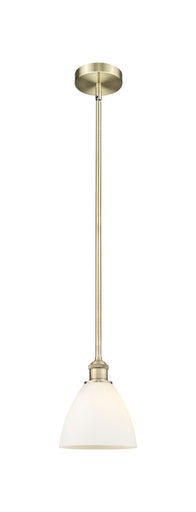 Edison One Light Mini Pendant Antique Brass