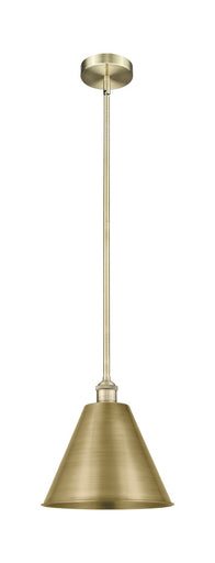 Edison One Light Mini Pendant Antique Brass