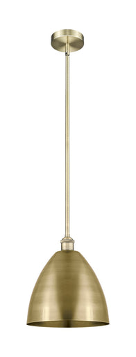 Edison One Light Mini Pendant Antique Brass