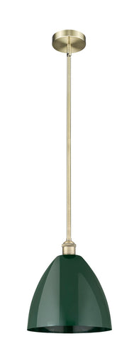 Edison One Light Mini Pendant Antique Brass