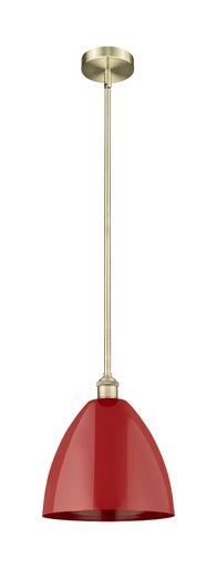Edison One Light Mini Pendant Antique Brass