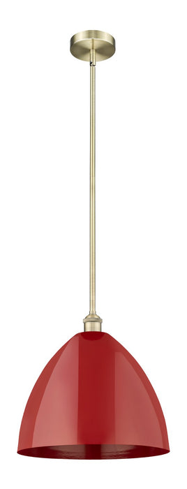 Innovations - 616-1S-AB-MBD-16-RD - One Light Mini Pendant - Edison - Antique Brass