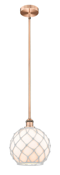 Innovations - 616-1S-AC-G121-10RW - One Light Mini Pendant - Edison - Antique Copper