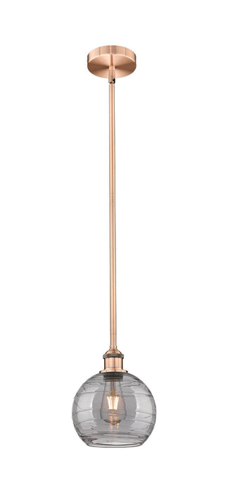 Innovations - 616-1S-AC-G1213-8SM - One Light Mini Pendant - Edison - Antique Copper
