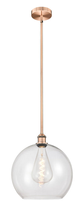 Innovations - 616-1S-AC-G122-14 - One Light Pendant - Edison - Antique Copper