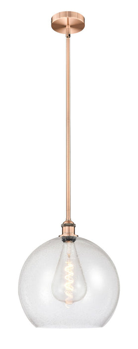 Innovations - 616-1S-AC-G124-14 - One Light Pendant - Edison - Antique Copper