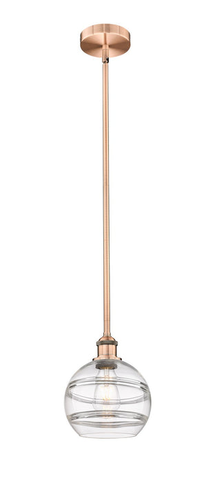 Innovations - 616-1S-AC-G556-8CL - One Light Mini Pendant - Edison - Antique Copper