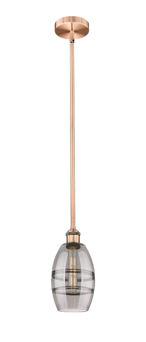 Innovations - 616-1S-AC-G557-6SM - One Light Mini Pendant - Edison - Antique Copper