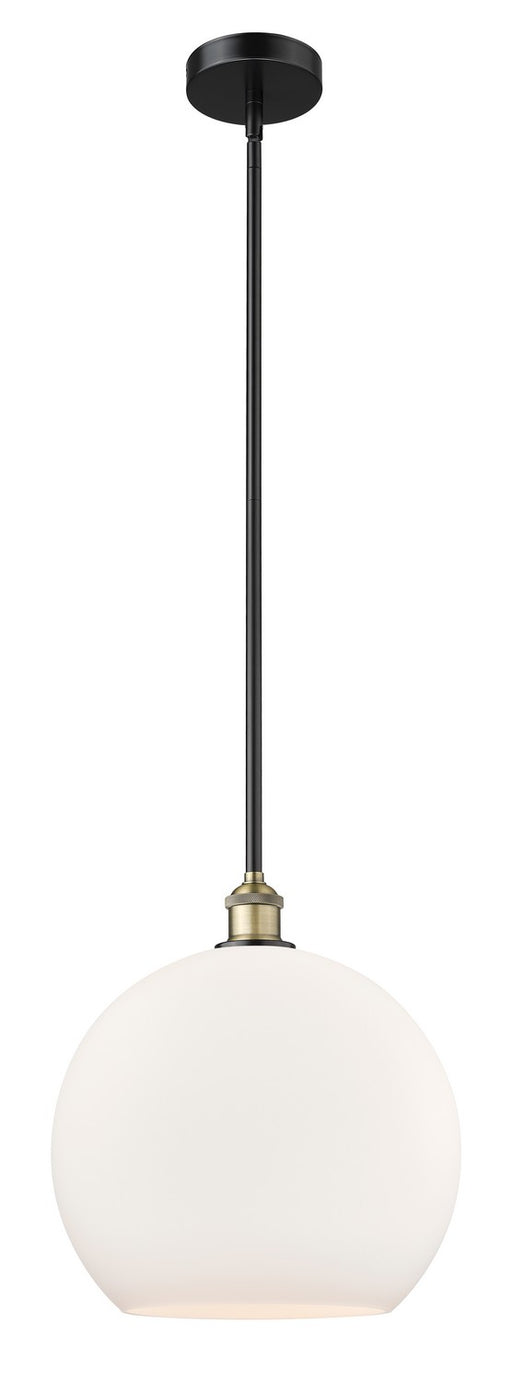 Innovations - 616-1S-BAB-G121-14 - One Light Pendant - Edison - Black Antique Brass