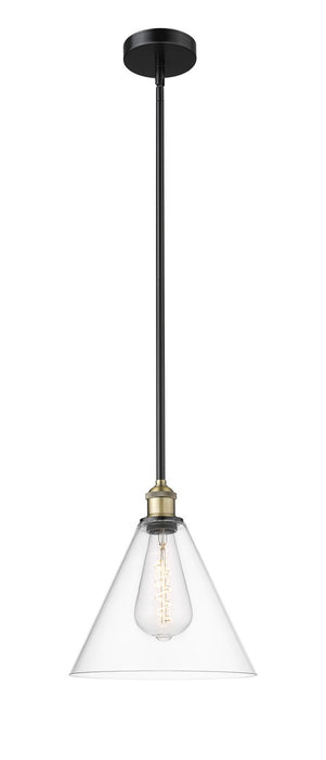 Innovations - 616-1S-BAB-GBC-122 - One Light Mini Pendant - Edison - Black Antique Brass