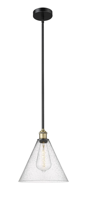 Innovations - 616-1S-BAB-GBC-124 - One Light Mini Pendant - Edison - Black Antique Brass