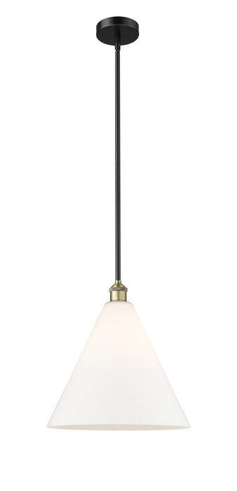 Innovations - 616-1S-BAB-GBC-161 - One Light Pendant - Edison - Black Antique Brass