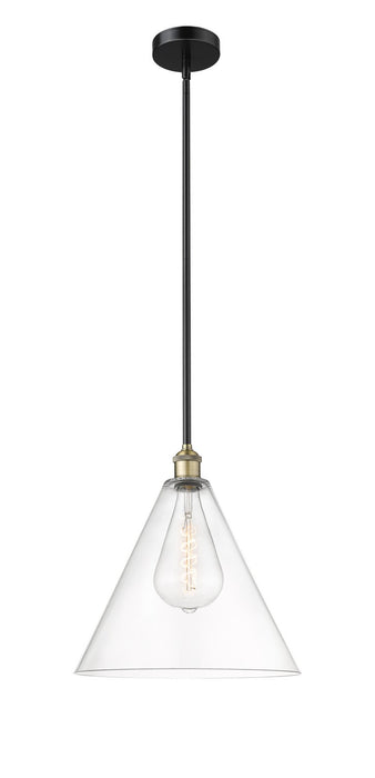 Innovations - 616-1S-BAB-GBC-162 - One Light Pendant - Edison - Black Antique Brass