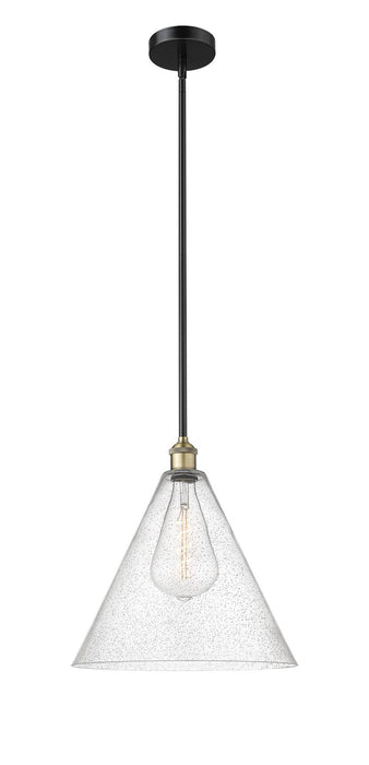 Innovations - 616-1S-BAB-GBC-164 - One Light Pendant - Edison - Black Antique Brass