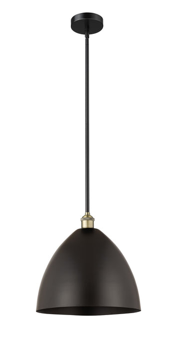 Innovations - 616-1S-BAB-MBD-16-BK - One Light Mini Pendant - Edison - Black Antique Brass