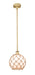 Innovations - 616-1S-BB-G121-10RB - One Light Mini Pendant - Edison - Brushed Brass