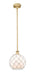 Innovations - 616-1S-BB-G121-10RW - One Light Mini Pendant - Edison - Brushed Brass