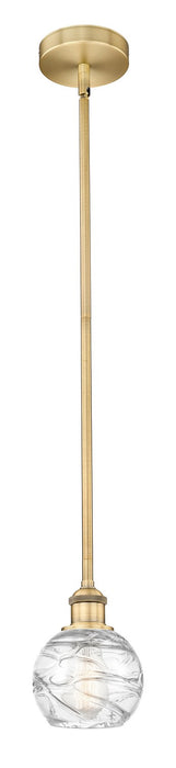 Innovations - 616-1S-BB-G1213-6 - One Light Mini Pendant - Edison - Brushed Brass