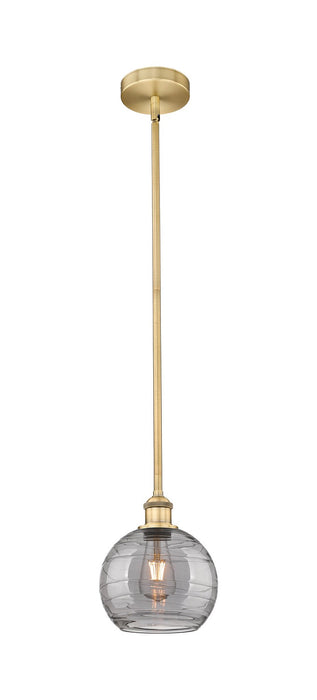 Innovations - 616-1S-BB-G1213-8SM - One Light Mini Pendant - Edison - Brushed Brass