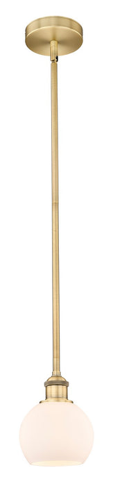 Innovations - 616-1S-BB-G121-6 - One Light Mini Pendant - Edison - Brushed Brass