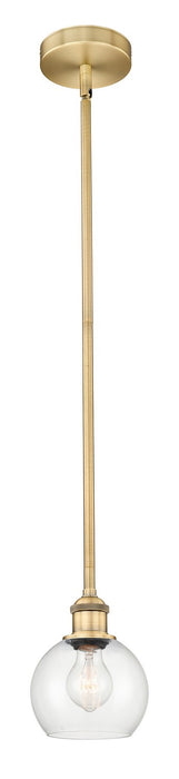 Innovations - 616-1S-BB-G122-6 - One Light Mini Pendant - Edison - Brushed Brass