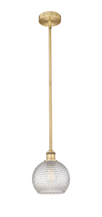 Innovations - 616-1S-BB-G122C-8CL - One Light Mini Pendant - Edison - Brushed Brass