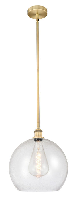 Innovations - 616-1S-BB-G124-14 - One Light Pendant - Edison - Brushed Brass