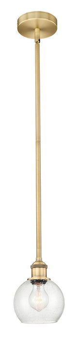 Innovations - 616-1S-BB-G124-6 - One Light Mini Pendant - Edison - Brushed Brass