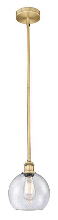 Innovations - 616-1S-BB-G124-8 - One Light Mini Pendant - Edison - Brushed Brass