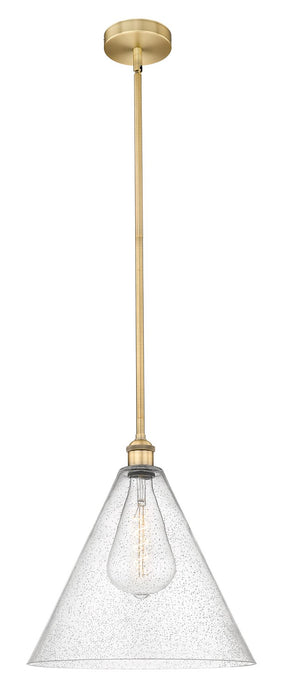 Innovations - 616-1S-BB-GBC-164 - One Light Pendant - Edison - Brushed Brass