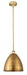 Innovations - 616-1S-BB-MBD-12-BB - One Light Mini Pendant - Edison - Brushed Brass