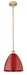 Innovations - 616-1S-BB-MBD-12-RD - One Light Mini Pendant - Edison - Brushed Brass