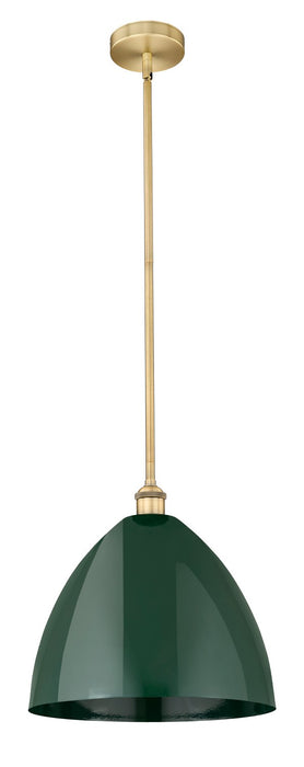 Innovations - 616-1S-BB-MBD-16-GR - One Light Mini Pendant - Edison - Brushed Brass