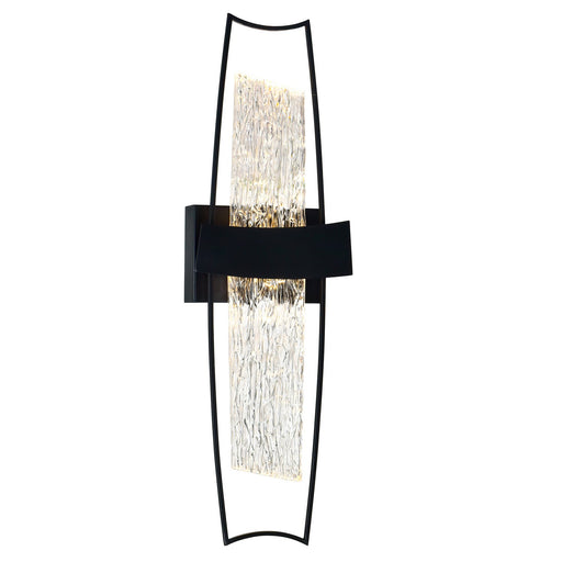 CWI Lighting - 1246W8-101 - LED Wall Sconce - Guadiana - Black