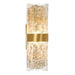 CWI Lighting - 1587W20-2-624 - LED Wall Sconce - Lava - Brass