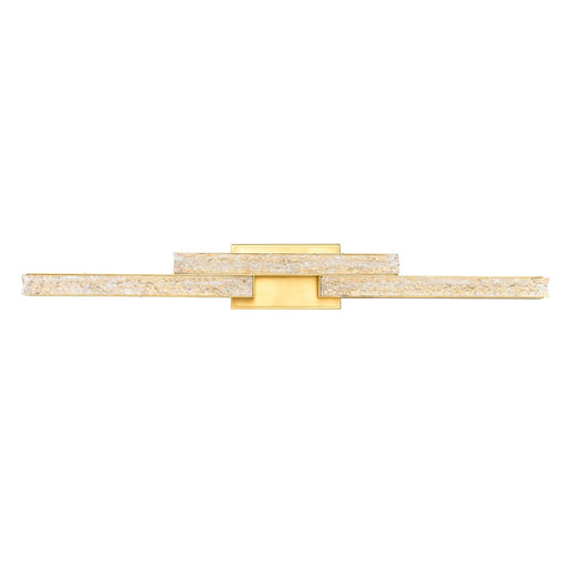 CWI Lighting - 1588W36-3-624 - LED Vanity - Stagger - Brass