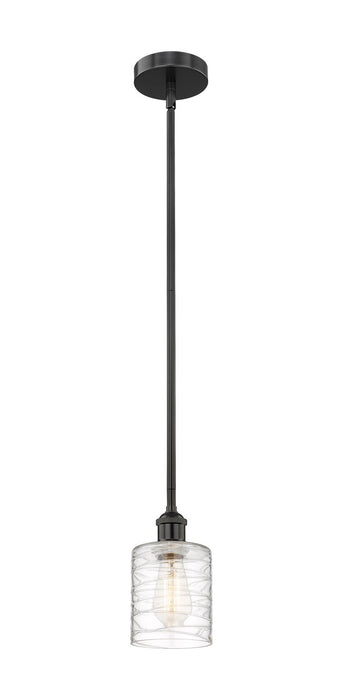 Innovations - 616-1S-BK-G1113 - One Light Mini Pendant - Edison - Matte Black