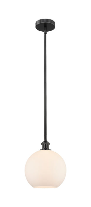 Innovations - 616-1S-BK-G121-10 - One Light Mini Pendant - Edison - Matte Black